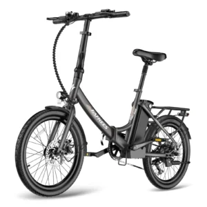 [EU DIREKTIV] FAFREES F20 Lätt elcykel 36V 20Ah Batteri 250W Motor Toppfart 25KM/H 20x1.95 tum däck 75-100km Max räckvid