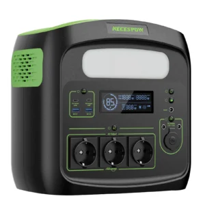 [EU Direct] NECESPOW N7576 700W 483Wh Power Station LiFePO4 Solgenerator Emergency Backup med tydlig digital display 10