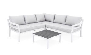 GRINDA Loungegrupp Lågt Bord