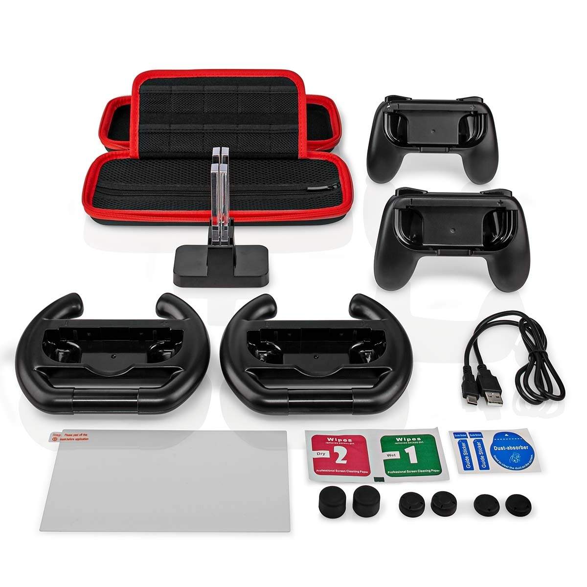 Gaming Starter Kit | Kompatibel med: Nintendo Switch (OLED) | 13-in-1 Gaming Starter Kit | Kompatibel med: Nintendo Switch (OLED) | 13-in-1