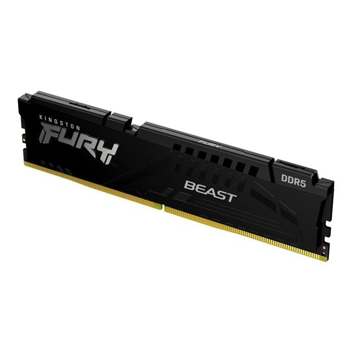 Kingston Fury™ Beast DDR5 16GB (1 x 16GB) - 5200MHz - C40 Kingston Fury™ Beast DDR5 16GB (1 x 16GB) - 5200MHz - C40