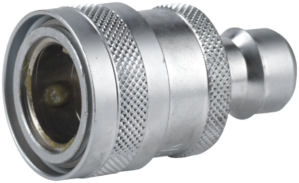 Klick 1/2" koppling med 1/2" anslutningsnippel