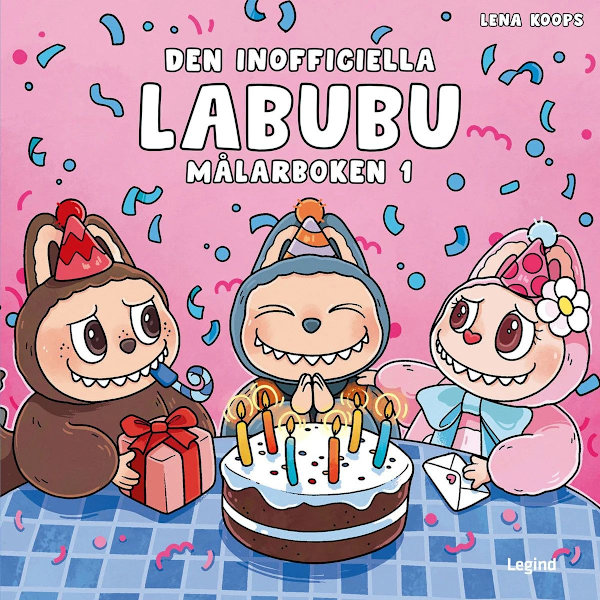 Labubu Den inofficiella Målarboken 1 Labubu Den inofficiella Målarboken 1