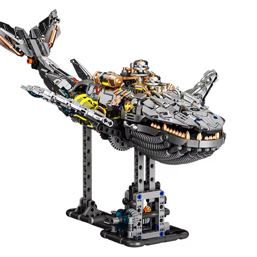MJ 13059 Mekanisk Val 13085 Bläckfisk 13057 Djävulfisk 13095 Cobra King DIY Teknisk Kreativ Samlad Byggblock Kit Barn Ut MJ 13059 Mekanisk Val 13085 Bläckfisk 13057 Djävulfisk 13095 Cobra King DIY Teknisk Kreativ Samlad Byggblock Kit Barn Ut