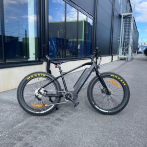 **OUTLET STOCKHOLM** FitNord Rumble 1000 FatBike 26" Elcykel, Svart, 1008Wh, 46cm