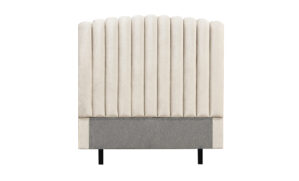 PRIMO HIGH 140 Sänggavel Sammet Beige