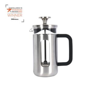 Pisa 3-koppar Stämpelkanna Borstad Krom La CafetiÃ¨re