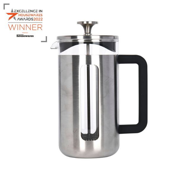 Pisa 8-koppar Stämpelkanna Borstad Krom La Cafetière Pisa 8-koppar Stämpelkanna Borstad Krom La Cafetière