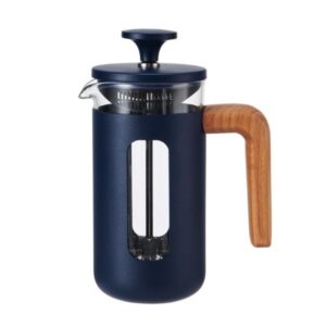 Pisa Stämpelkanna 3 Koppar Navy Trähandtag La CafetiÃ¨re