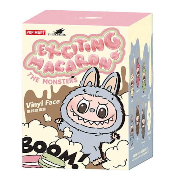 Pop Mart Labubu - The Monsters: Exciting Macaron Series (Blind Box) Pop Mart Labubu - The Monsters: Exciting Macaron Series (Blind Box)
