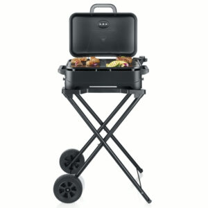 Severin Elgrill PG 8598 med stativ,Lock & grillplatta 2300W
