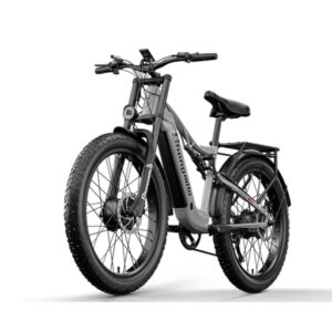 Shengmilo S600 26" Fatbike Elcykel | 2000W Dubbelmotor | 48V 17.5Ah Avtagbart Samsung Batteri | Shimano 7-växlad