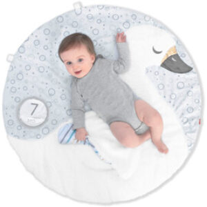 Skip Hop Lekmatta Milestone Card Little Swan