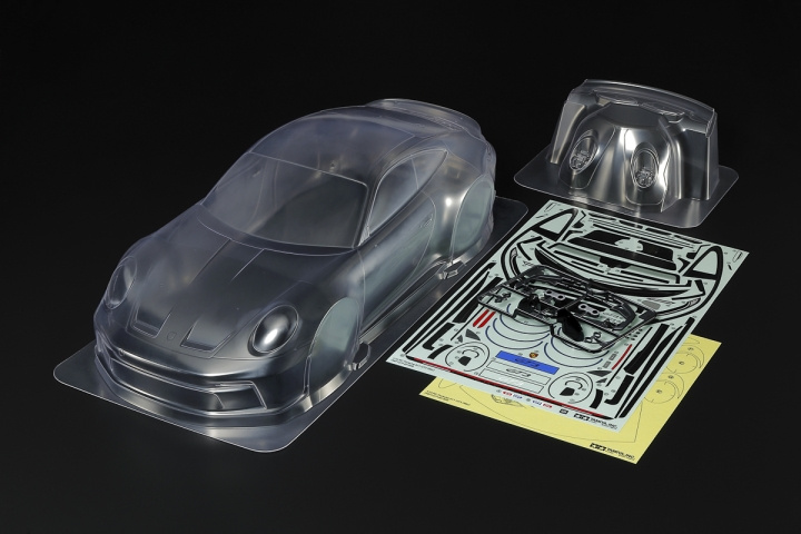 TAMIYA 1/10 Scale R/C Porsche 911 GT3 (992) Body Parts Se TAMIYA 1/10 Scale R/C Porsche 911 GT3 (992) Body Parts Se