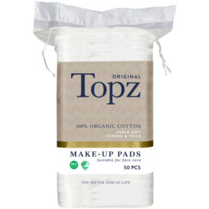 Topz Premium Square Make Up Pads 50 st