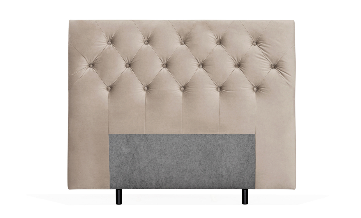 VÄRMDÖ Premium Sänggavel 160 Velvet Greige VÄRMDÖ Premium Sänggavel 160 Velvet Greige
