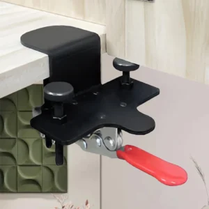 WO YI TOOLS Justerbar Skåp Jig Kolfibermontage Skåpdörr Installation Positioner Klämma Hjälpverktyg för Skåpdörr Jig