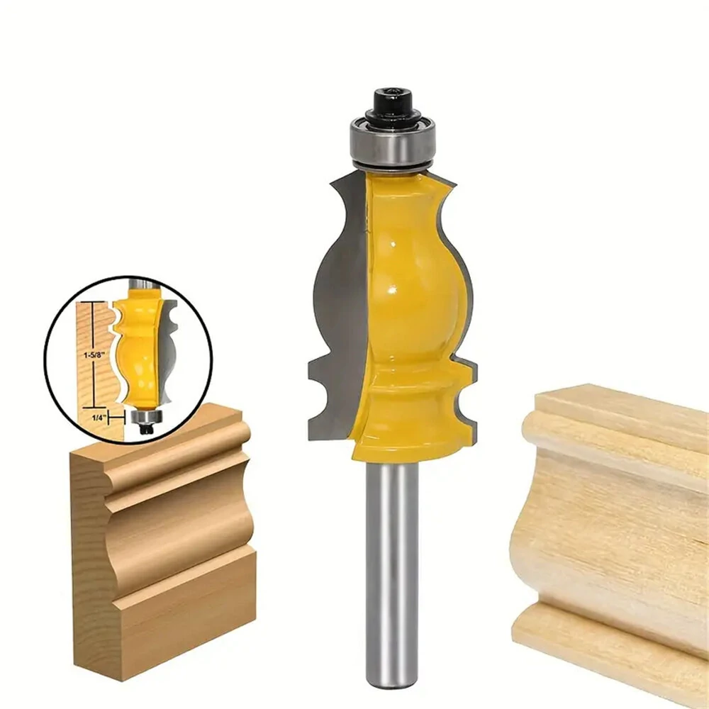 8mm Shank Cemented Carbide Routerbit Woodworking Carving Cutter Set 8mm Shank and Carbide Tips Ideal for DIY and Profess 8mm Shank Cemented Carbide Routerbit Woodworking Carving Cutter Set 8mm Shank and Carbide Tips Ideal for DIY and Profess