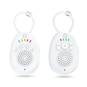 ABM01 2,4 GHz trådlös baby monitor ljud liten portabel babyskärm tvåvägsljud funktion intercom uppladdningsbart batteri