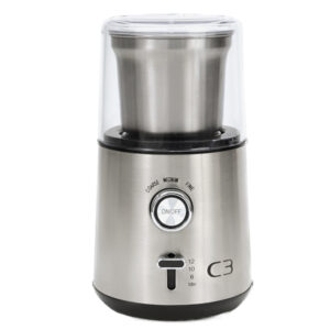 C3 Kaffekvarn Design 85g 200W CG700 Borstad Rostfri stål
