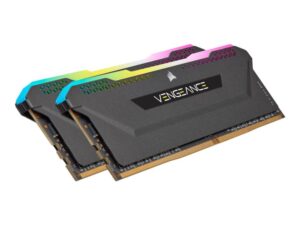 CORSAIR Vengeance RGB PRO SL - DDR4 - sats - 16 GB: 2 x 8 GB - DIMM 288-pin - 3200 MT/s / PC4-25600 - CL16 - 1.35 V - ej buffrad - icke ECC - svart