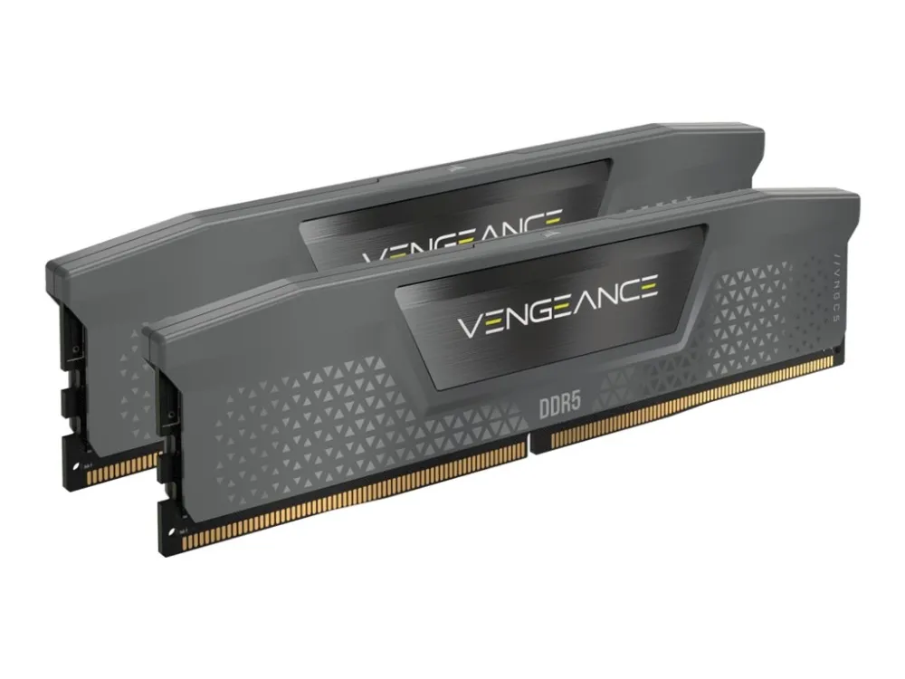Corsair Vengeance DDR5 16GB 2x8GB, DDR5 5200, 1.25V AMD EXPO-minne - Grå Corsair Vengeance DDR5 16GB 2x8GB, DDR5 5200, 1.25V AMD EXPO-minne - Grå