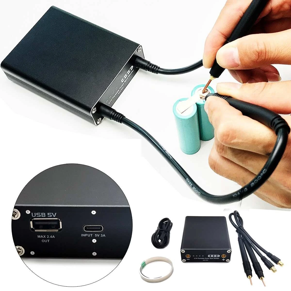 DIY punktsvetsare bärbar mini punktsvetsmaskin med punktsvetspenna nickelremsa 18650 batteripunktsvetsare DIY punktsvetsare bärbar mini punktsvetsmaskin med punktsvetspenna nickelremsa 18650 batteripunktsvetsare