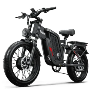 [EU DIRECT] Tifgalop F7 elcykel 52V 24Ah 1000W*2 Dubbla motorer Rekommenderad topphastighet 25 KM/H 20-tums all-terrain