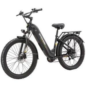 [EU-DIREKTIV] SINOHON AK26 Elcykel 48V 18H 1000W Motor Toppfart 40KM/H 26-tums däck Räckvidd 40KM Lastkapacitet 150KG