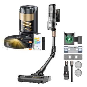 [EU Direct] Proscenic P20 OnePass sladdlös dammsugare och Q20 Plus robotdammsugare kombination komplett hemmagr långt?