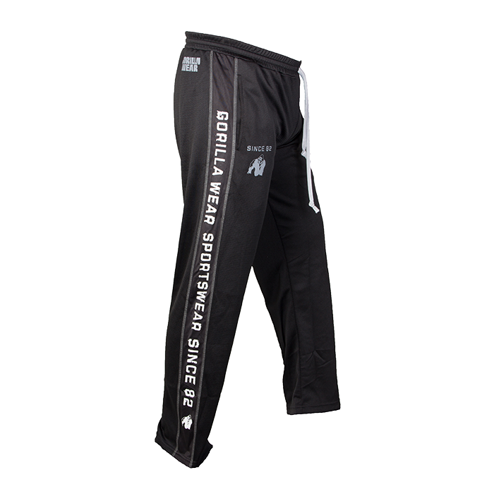 Functional Mesh Pants, Black/White Functional Mesh Pants, Black/White