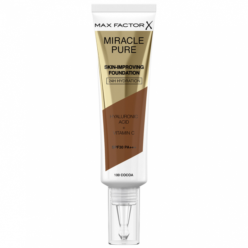 Max Factor Miracle Pure Foundation 100 cocoa Max Factor Miracle Pure Foundation 100 cocoa