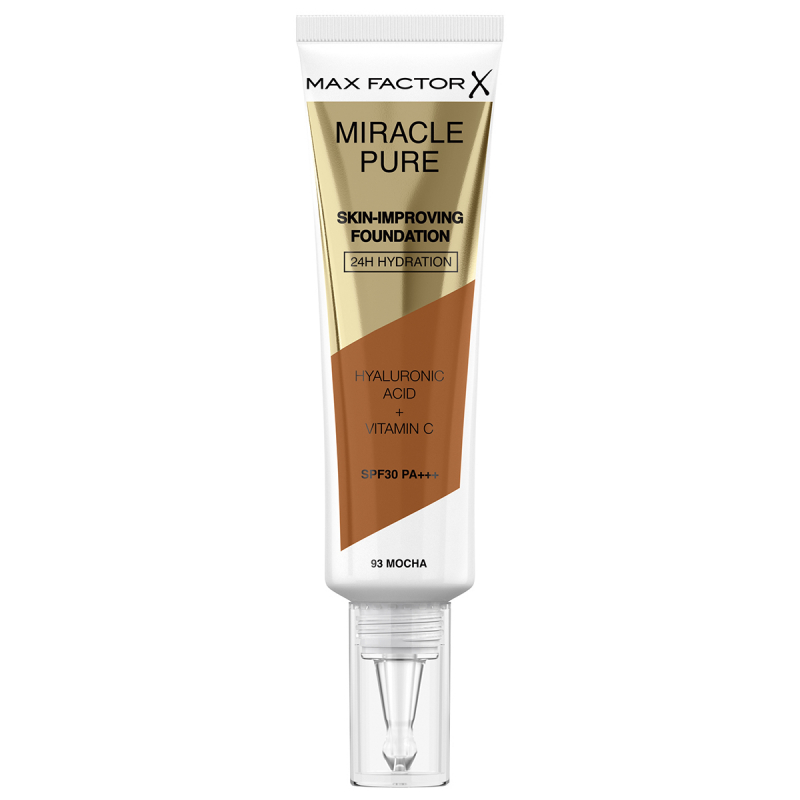 Max Factor Miracle Pure Foundation 93 mocha Max Factor Miracle Pure Foundation 93 mocha