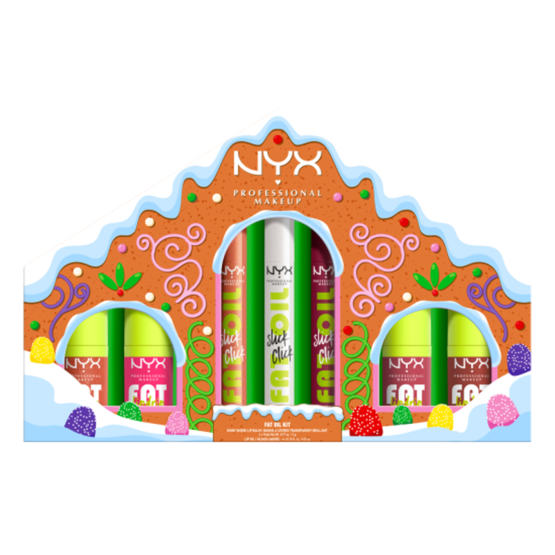 NYX Professional Makeup Fat Oil Gingerbread House Kit NYX Professional Makeup Fat Oil Gingerbread House Kit