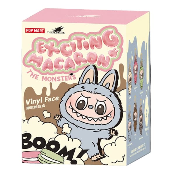 Pop Mart Labubu - The Monsters: Exciting Macaron Series (Blind Box) Pop Mart Labubu - The Monsters: Exciting Macaron Series (Blind Box)
