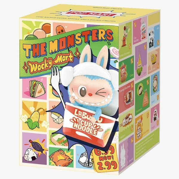 Pop Mart Labubu - The Monsters Wacky Mart Series Figures blind box Pop Mart Labubu - The Monsters Wacky Mart Series Figures blind box