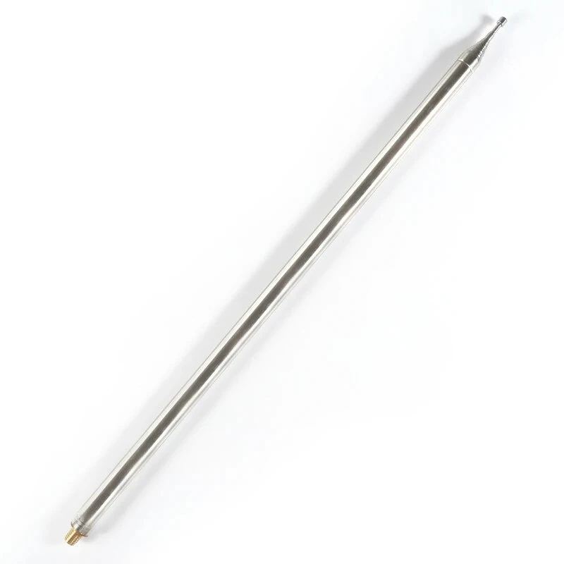 Rostfritt stål piskantenn 5.6m Lång Retractable M10 Connector DIY HF Radio GP Antenna Hög Styrka Rostfri Multi Sektion D Rostfritt stål piskantenn 5.6m Lång Retractable M10 Connector DIY HF Radio GP Antenna Hög Styrka Rostfri Multi Sektion D