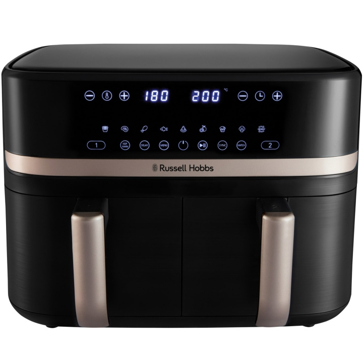 Russell Hobbs Airfryer Satisfry Dual Basket - 27680-56/RH Russell Hobbs Airfryer Satisfry Dual Basket - 27680-56/RH