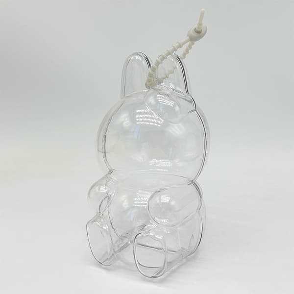 Skyddsfodral kompatibelt med Labubu (Pumpa design) i transparent PC-material, stöttåligt och dammtätt för säker förvaring Skyddsfodral kompatibelt med Labubu (Pumpa design) i transparent PC-material, stöttåligt och dammtätt för säker förvaring