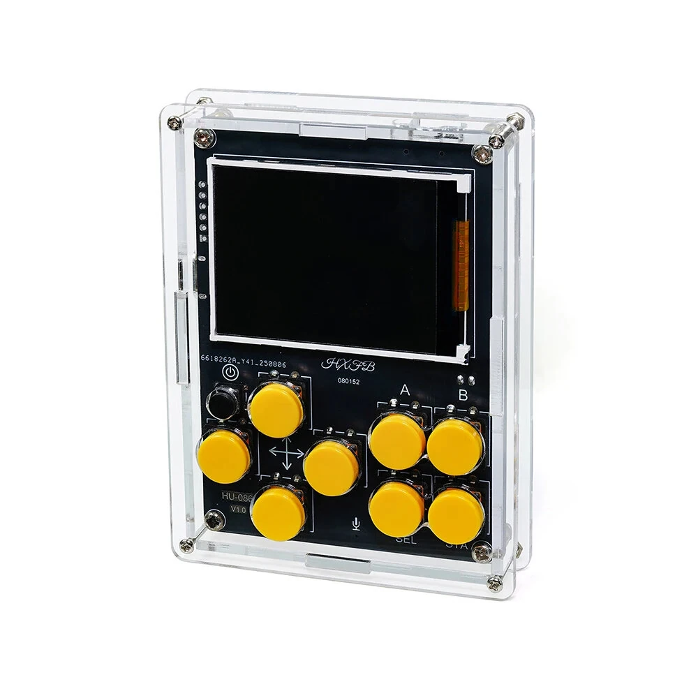 Spelkonsol Elektroniskt DIY-kit Handhållet enhet med väderdisplay och klocka Musikkspektrum XiaoZhi AI-robot Lödövningss Spelkonsol Elektroniskt DIY-kit Handhållet enhet med väderdisplay och klocka Musikkspektrum XiaoZhi AI-robot Lödövningss
