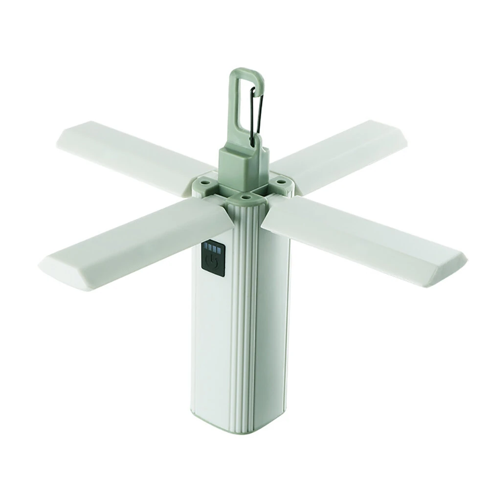 Uppladdningsbar fyrklöver vikbar multifunktionell lampa campinglampa portabel utomhus nödlampa power bank Uppladdningsbar fyrklöver vikbar multifunktionell lampa campinglampa portabel utomhus nödlampa power bank