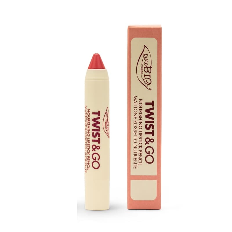 puroBIO Twist & Go Nourishing Lipstick Pencil 501 Universal Pink 2,9 g puroBIO Twist & Go Nourishing Lipstick Pencil 501 Universal Pink 2,9 g