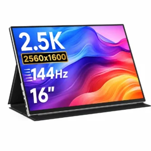 ALLIWAVA P16 Pro 16 tum 2.5K 144 Hz FHD HDR IPS Type C bärbar dator-/spelmonitorskärm för smartphone, surfplatta, laptop