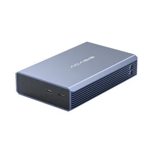 Acasis EC-7252 HDD-fodral 2,5 tum USB3.0 Dual Bay Extern Hårddiskfodral HD Array SATA till USB Hårddisk Array med RAID-f