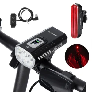 Astrolux® BL06 3+3 LED-lampor 2000LM Cykelljus Dubbelt Avståndsstråle 10000mAh Telefon Kraftbank Cykellampa USB-laddning