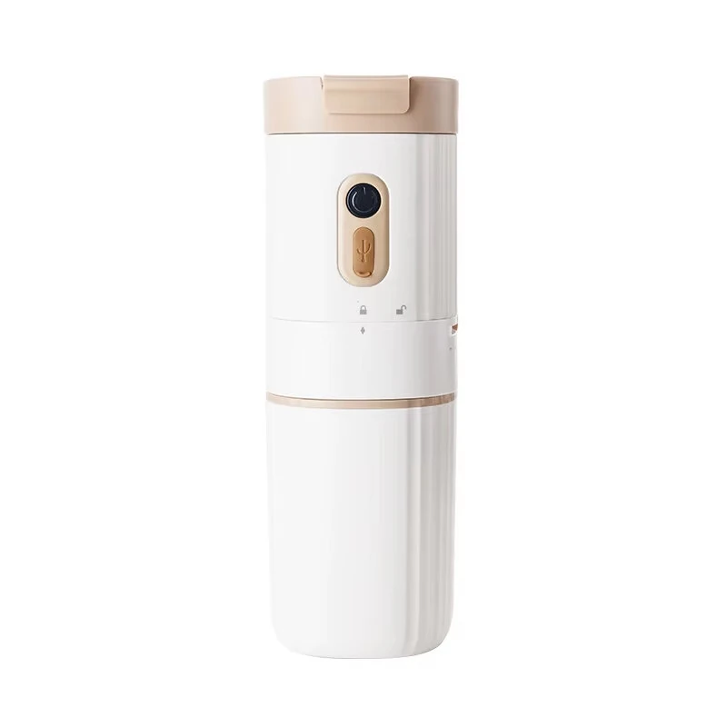Comfook 15W 2-i-1 Bärbar Kaffekvarn & Resemugg 400 ml Isolerad Kopp Inbyggd Pour Over-filter Uppladdningsbar Kaffebrygga Comfook 15W 2-i-1 Bärbar Kaffekvarn & Resemugg 400 ml Isolerad Kopp Inbyggd Pour Over-filter Uppladdningsbar Kaffebrygga