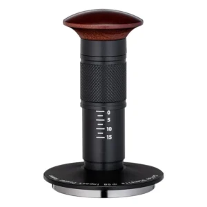 Comfook 51/53/58 mm Konstant tryck kaffepress SUS304 rostfritt stål trähandtag Hem DIY kaffebryggning verktyg med tydlig