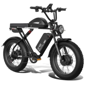 [EU DIRECT] Bluvall K10 elcykel 52V 20+23AH dubbla batterier 52V 1000W*2 dubbla motorer 1500W*2 toppeffekt Rekommenderad
