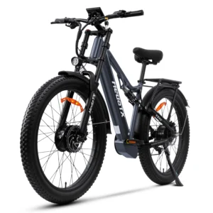 [EU-DIREKTIV] Heda TX TX29 Elcykel 48V 19,2Ah 1000W (Topppunkt 2000W) Motor Rekommenderad Toppfart 25KM/H 27,5x3,0 Fet D