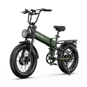 [EU Direct] APEFOX RH20 Elcykel Hydrauliska Skivbromsar 48V 22.5AH Batteri 750W*2 Dubbelmotorer Rekommenderad topphastig